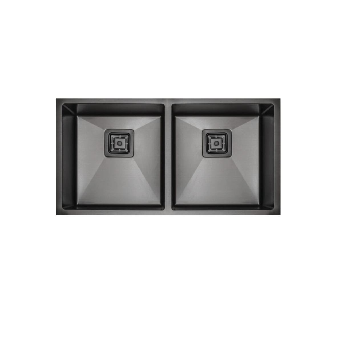 Elite 86 cm Double Bowl Undermount Sink (Stainless Steel) HMD8644BSQ