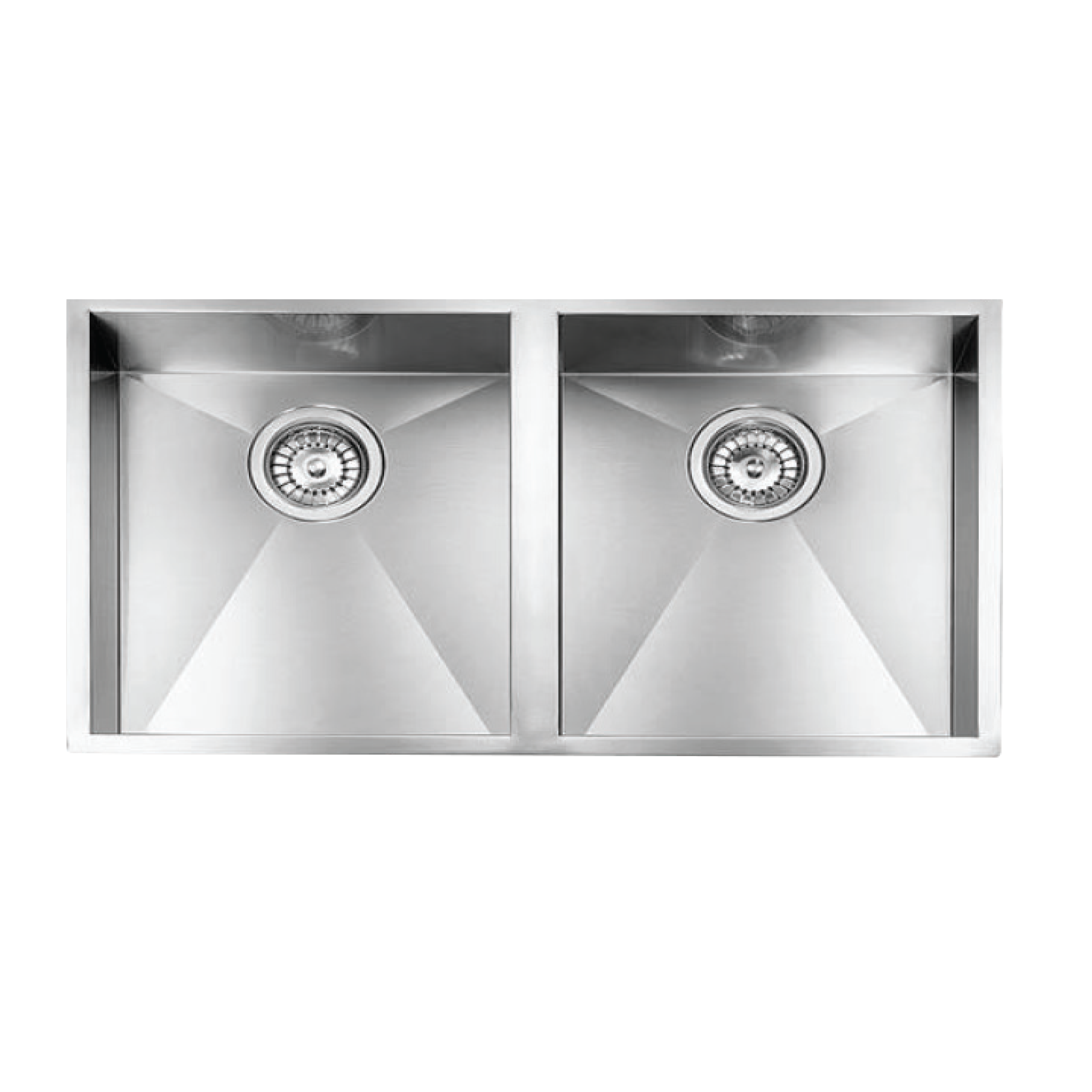 Elite 86 cm Double Bowl Undermount Sink (Stainless Steel) LHD8644SSR