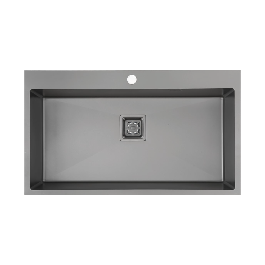 Elite 86 cm Single Bowl Inset Sink (Stainless Steel) MK8650B