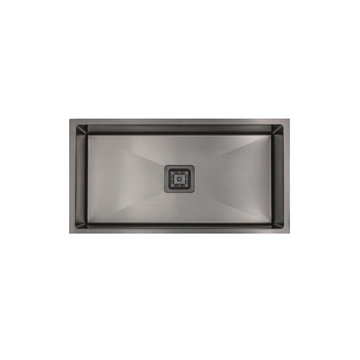 Elite 86 cm Single Bowl Undermount Sink (Stainless Steel) HM8644BSQ