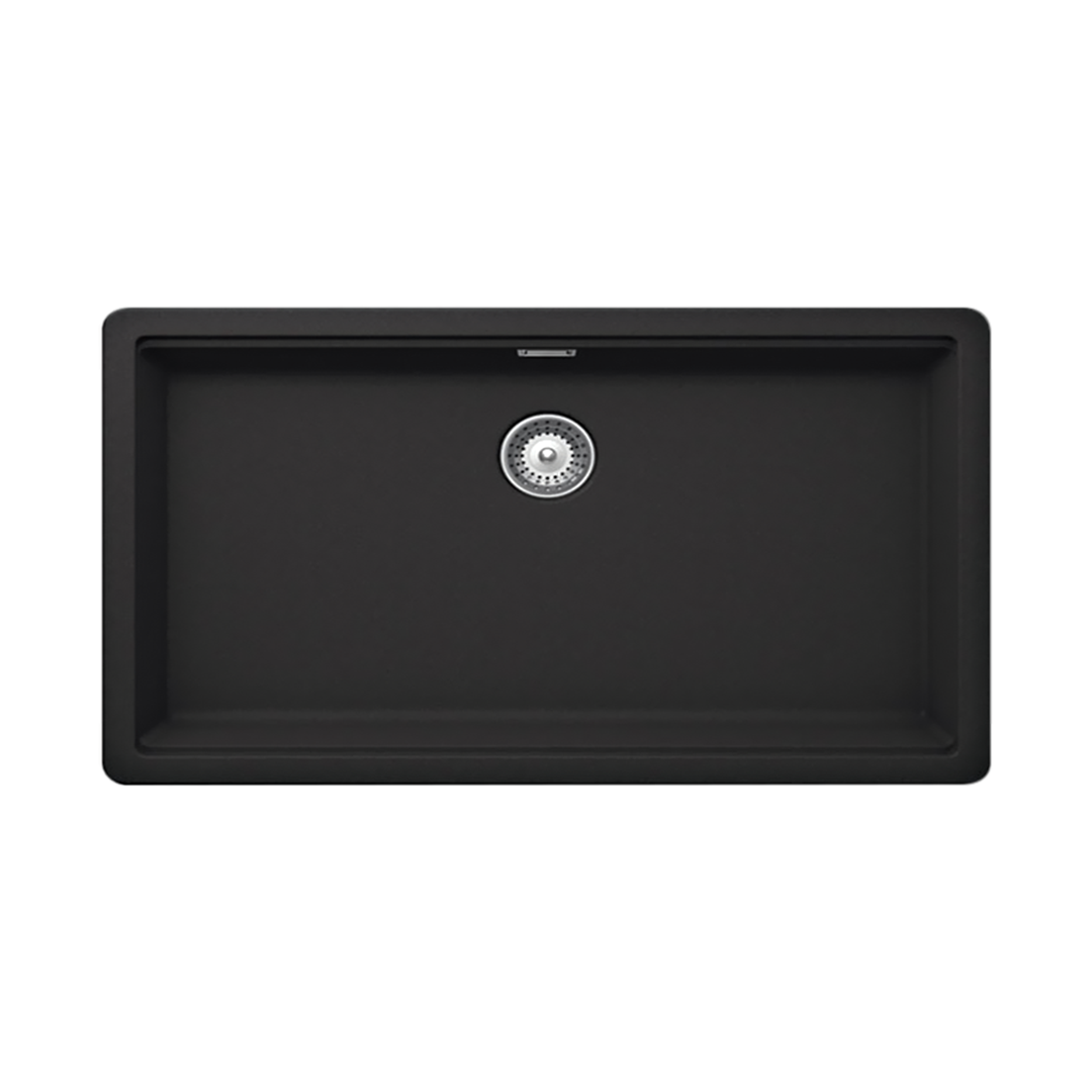 Elite 86 cm Undermount Sink (White) QJ-8644SU