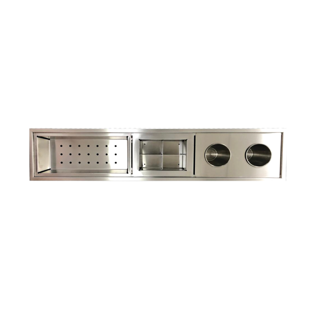 Elite 92 cm Undermount Sink (Nano Black) CHANNEL