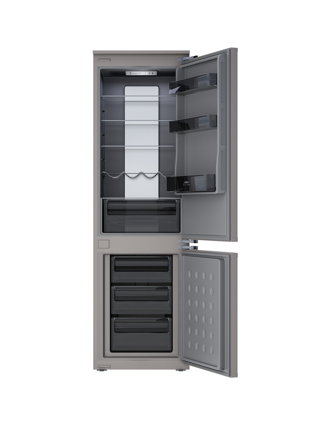 Millen MBIA177.3ID Built-in Fridge Freezer