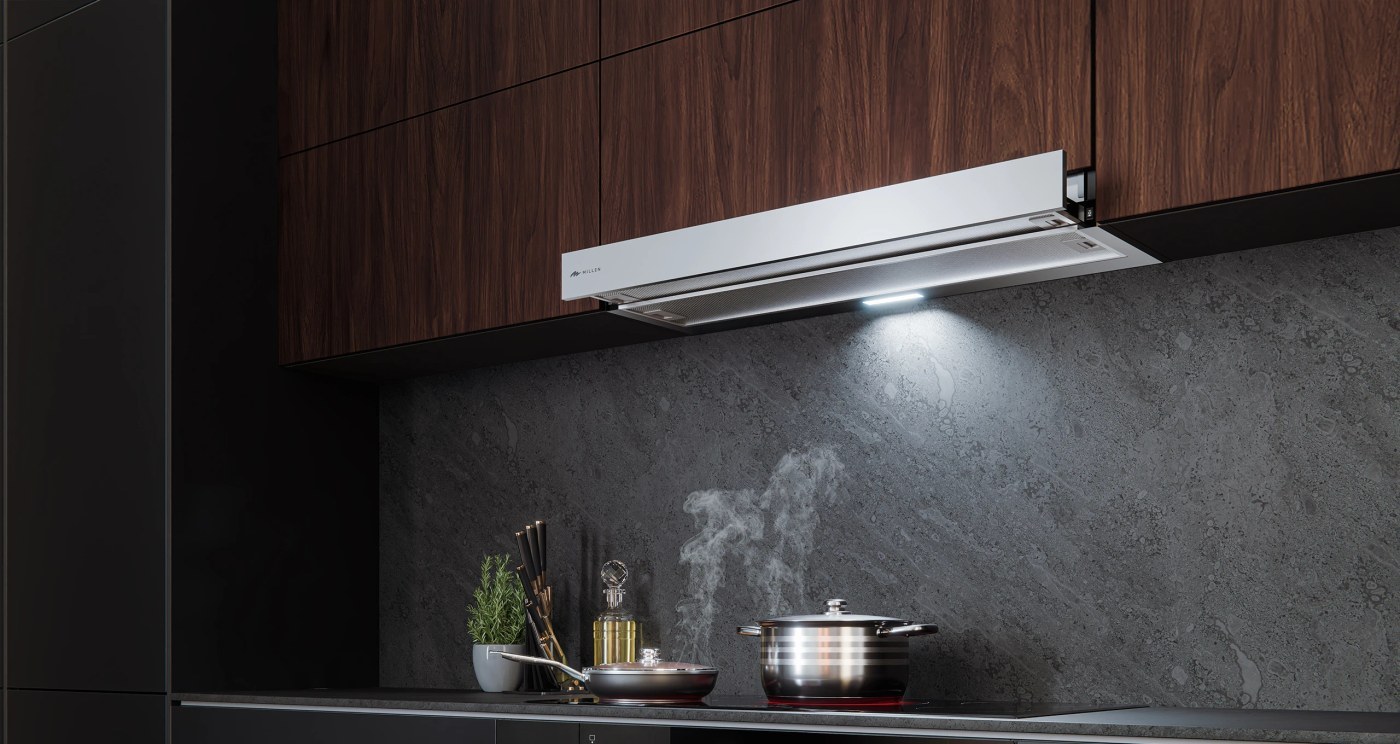 Millen MBRHS 901 IX 90cm Telescopic Cooker Hood