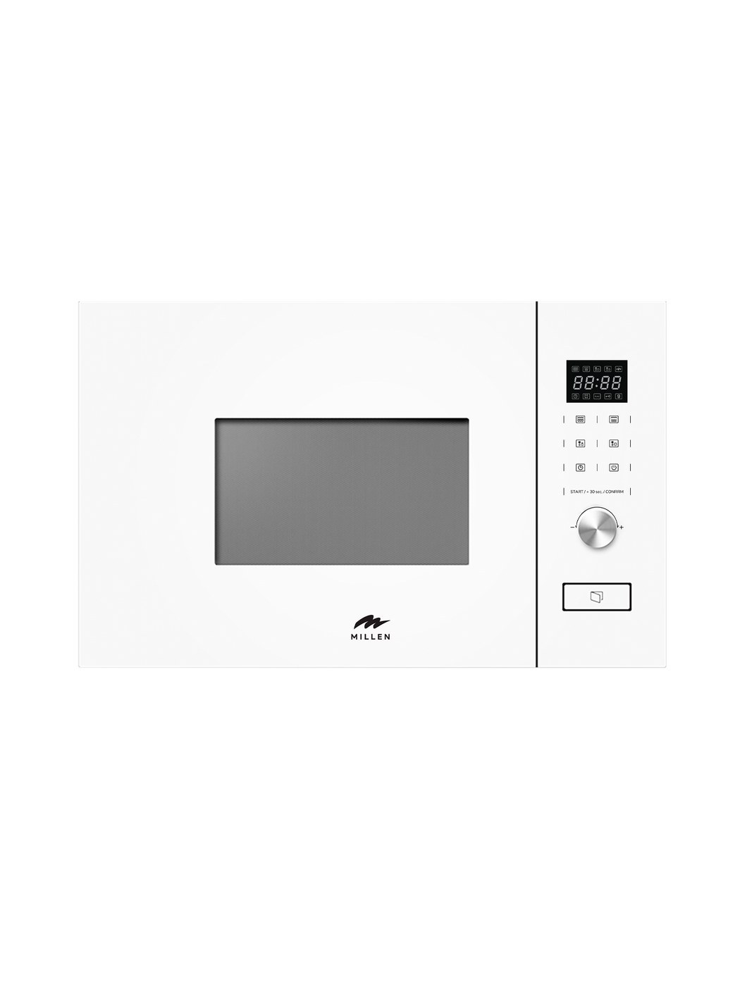 Millen MBW 381 WH 60cm Built-in Microwave with Grill
