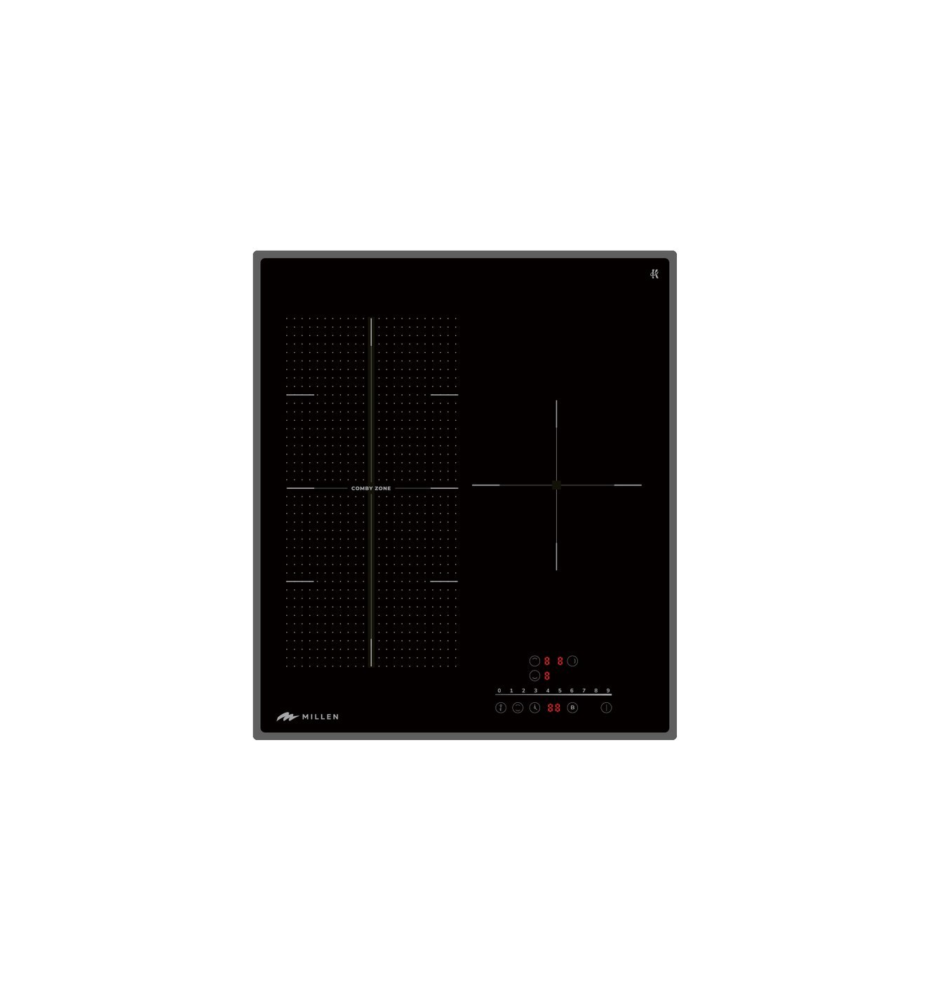 Millen MIH 452 BL 45cm Induction Hob
