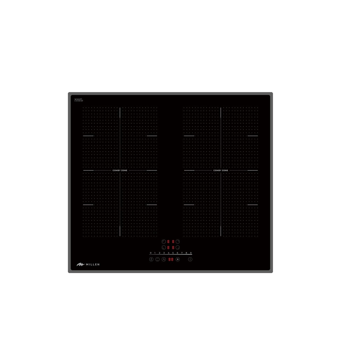 Millen MIH 602 BL 60 cm Induction Hob