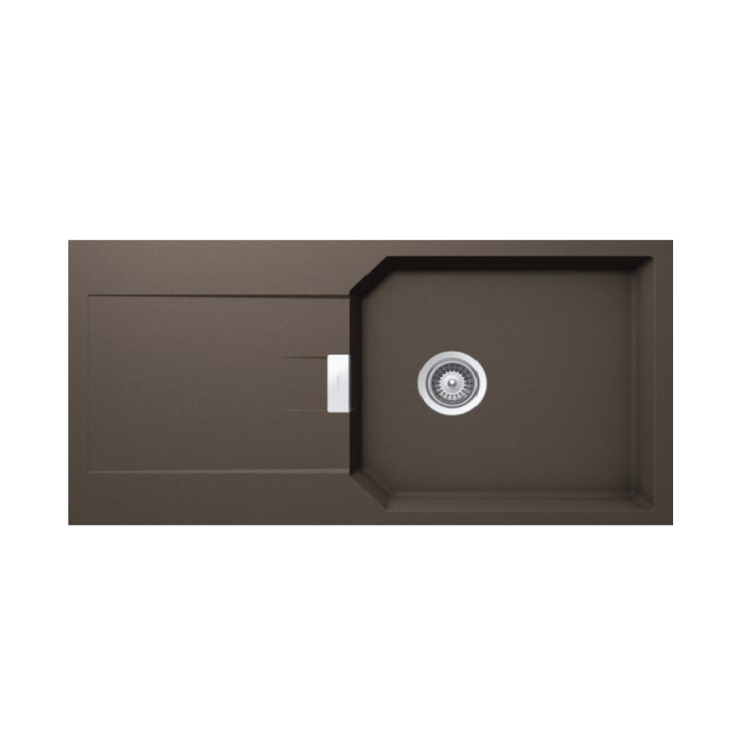 Schock 100 cm Single Bowl Inset Sink MANHATTAN D100L