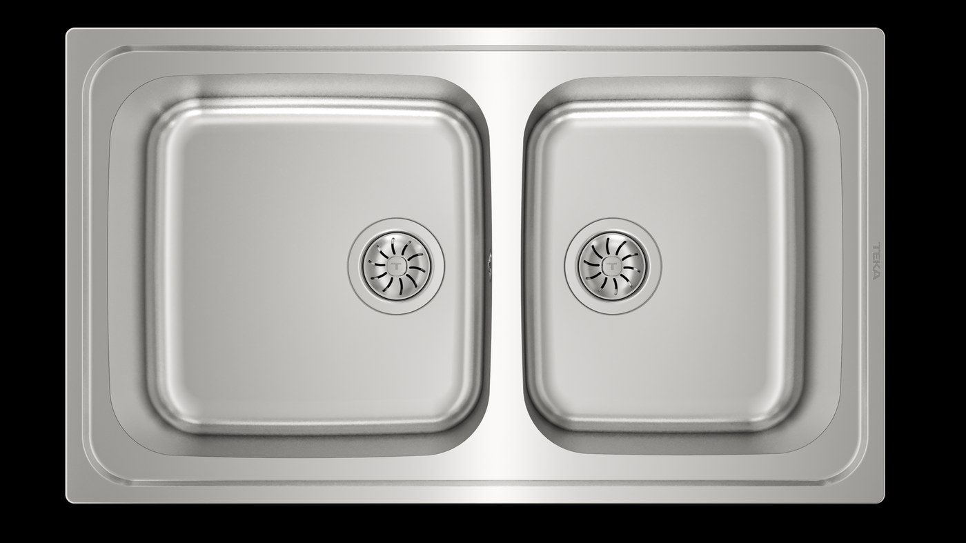 Teka TOTAL Classic 2B 86 41 cm Inset Kitchen Sink
