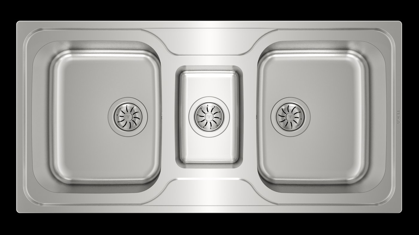 Teka Classic 2½B 34 cm Inset Kitchen Sink