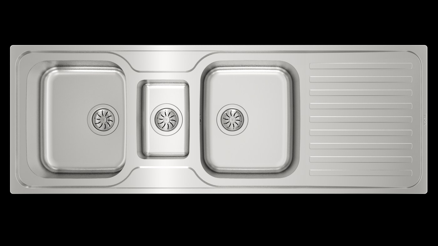 Teka TOTAL Classic 2½B 1D 34 cm Inset Kitchen Sink