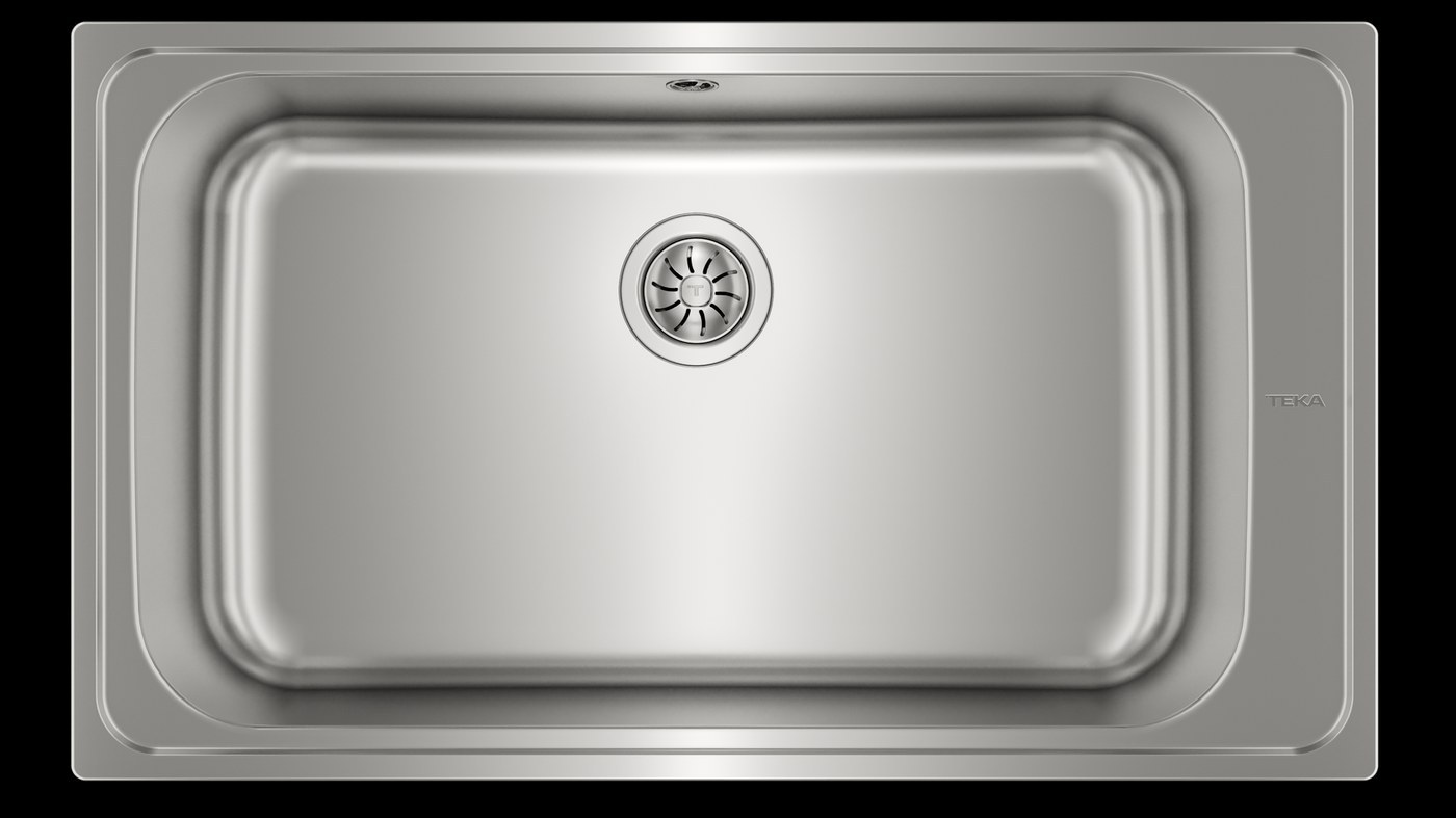 Teka BAHIA 1B PLUS 74 cm Inset Kitchen Sink