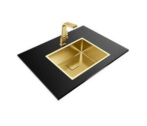 Teka Maestro Flexlinea RS15 50.40 BRASS 50 cm Undermount Kitchen Sink