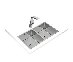 Teka FlexLinea RS15 2B 740 74 cm Undermount Kitchen Sink