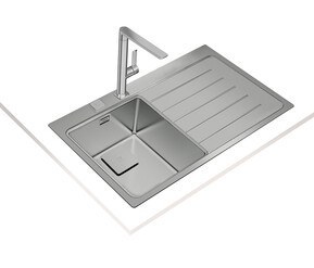 Teka Maestro ZENIT RS15 1B 1D 86 40 cm Inset Kitchen Sink