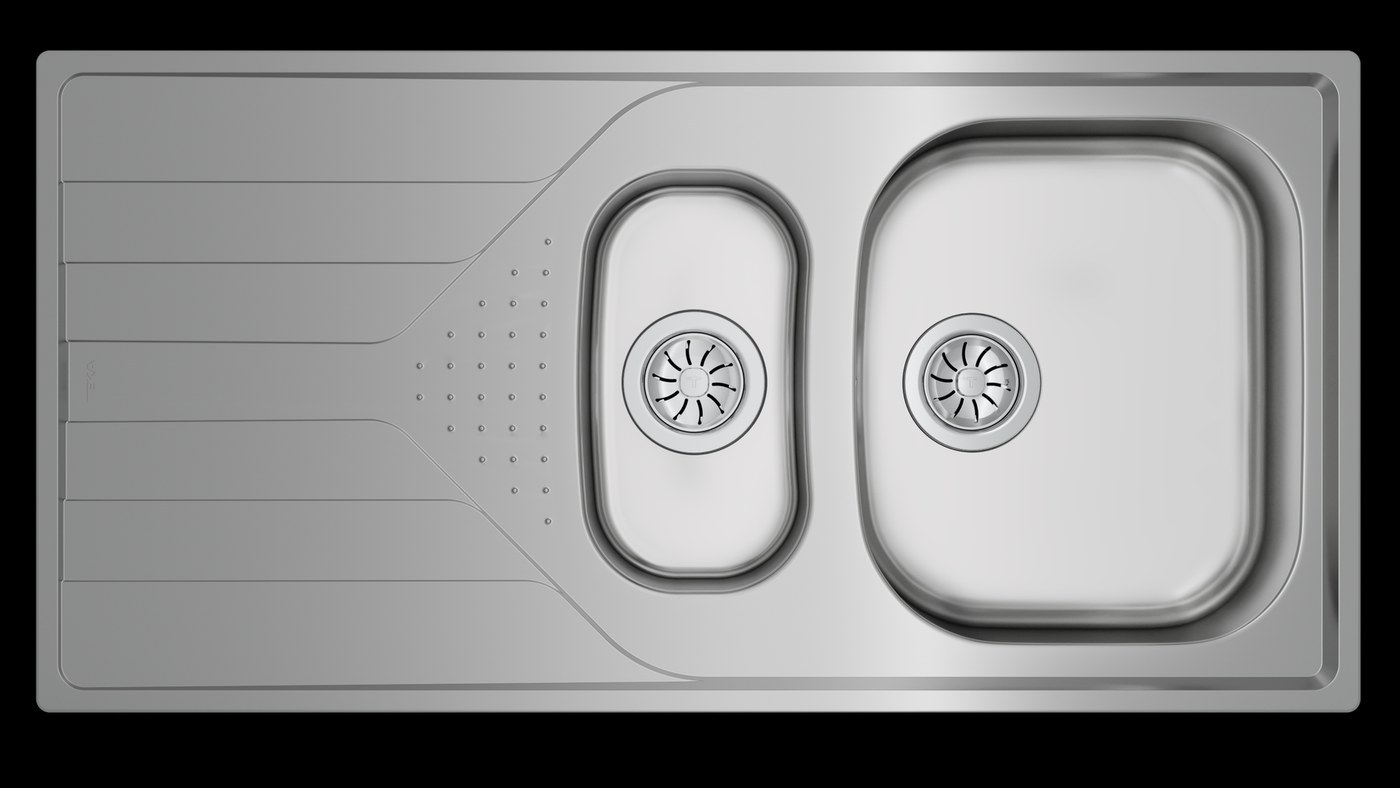 Teka TOTAL Universe 60 T-XP 1½B 1D 60 cm Inset Kitchen Sink