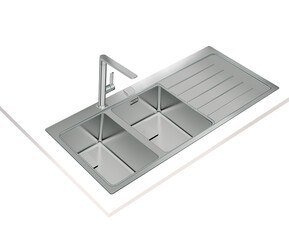 Teka Maestro ZENIT RS15 2B 1D R AUTO 34 cm Inset Kitchen Sink