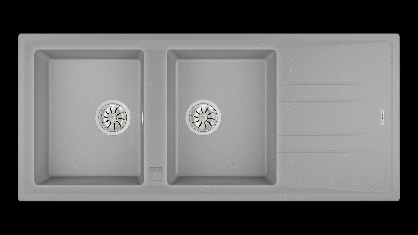 Teka Maestro STONE 80 B-TG 2B 1D AUTO Inset Kitchen Sink