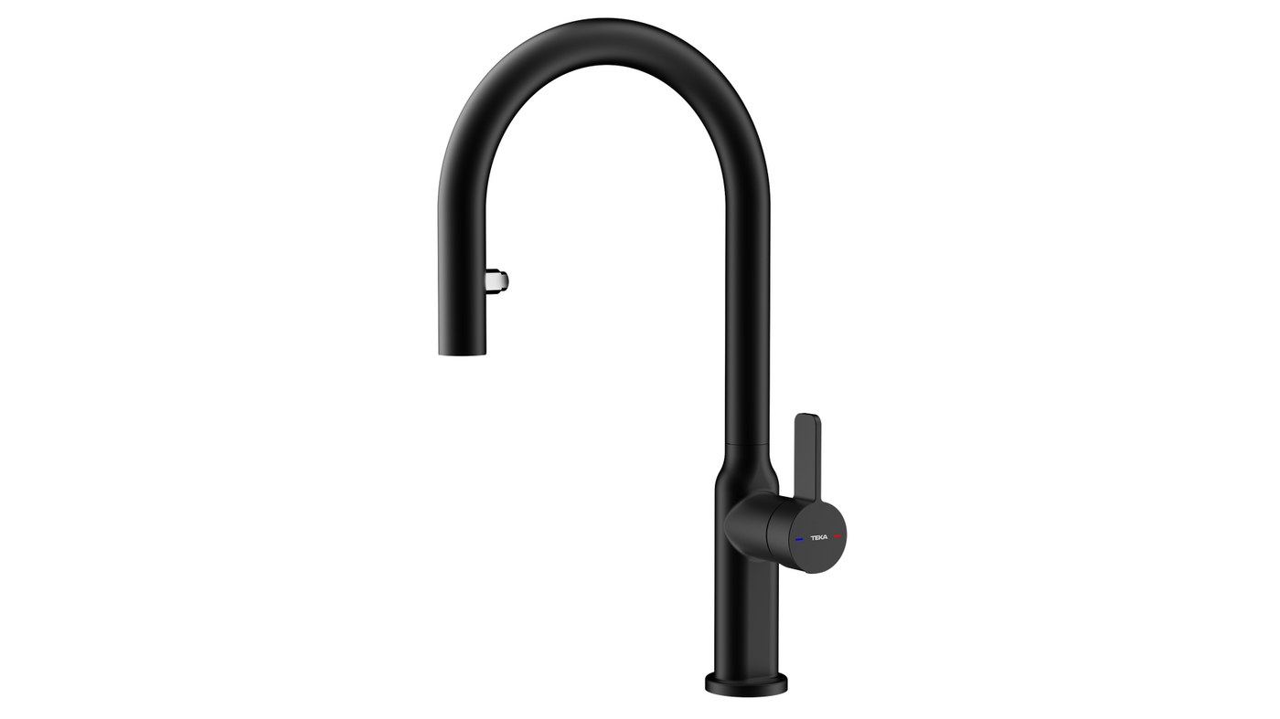 Teka Total Oval 9382 Pull-Out Kitchen Tap